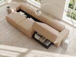 Aria Sovesofa med Chaiselong 150x365 cm - Honey - Nordic Dream