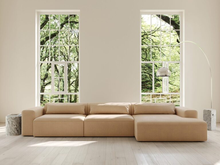 Aria Sovesofa med Chaiselong 150x365 cm - Honey - Nordic Dream