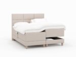 Aura Elevationsseng 180x200 Sand fra Nordic Dream