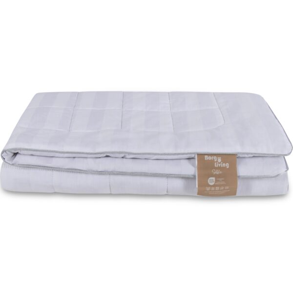 Baby silkedyne - Temperaturregulerende helårs - 100% mulberry silke - 70x100 cm - Borg Living