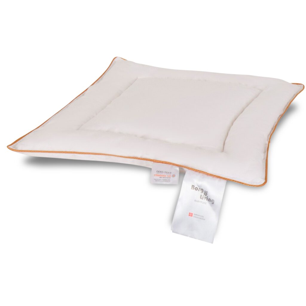 Babypude - Moskusdun hovedpude - 40x45 cm - Børnepude - Borg Living