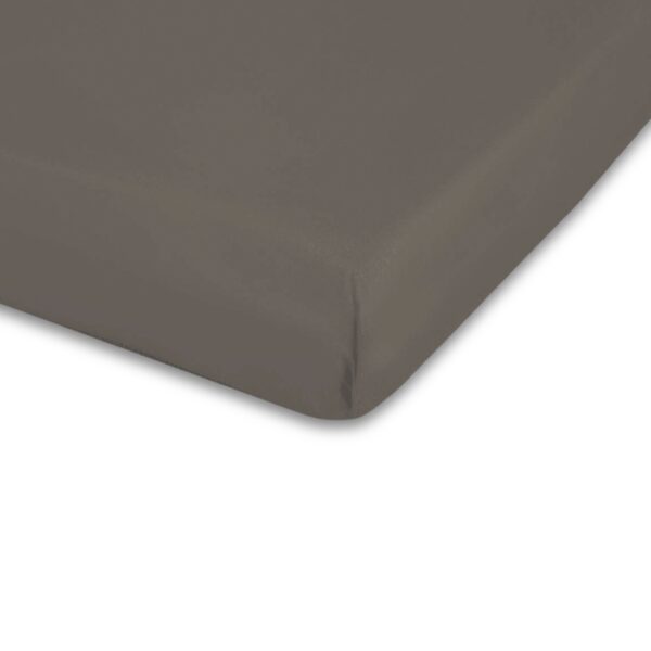 Boxlagen 60x120 cm - Mørkegrå - 100% Bomulds percale - Faconlagen til babymadras