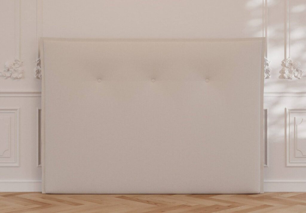 Como Gavl Beige – Polstret Sengegavl