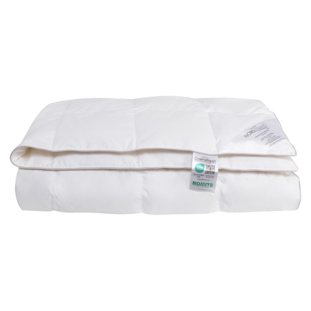 Dobbelt sommerdyne - 100% moskusdun dyne - Let og sval - 200x220 cm - Nordstrand Home