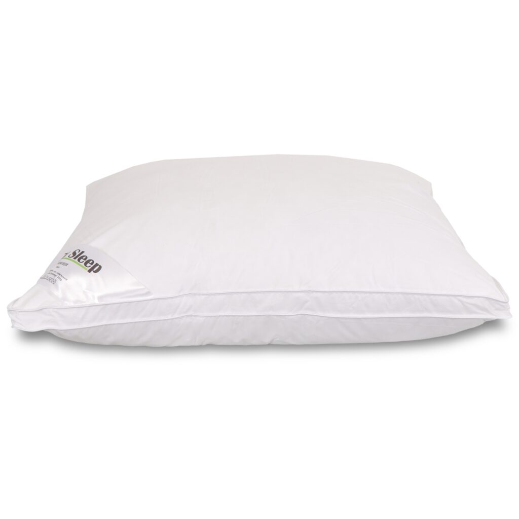 Dunfiber pude - Allergivenlig hovedpude - 60x63 cm - Mellem - Zen Sleep