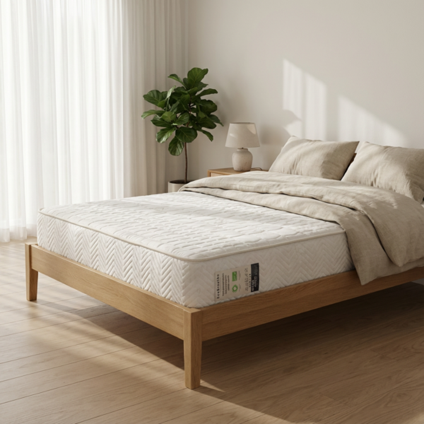 EcoBreathe Madras med Integreret Topmadras – Naturlatex 22 cm