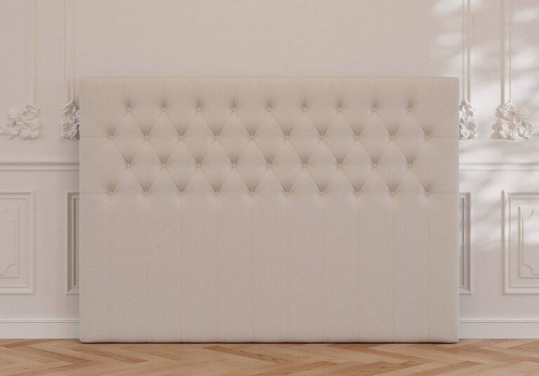 Flow Gavl Beige – Polstret Sengegavl