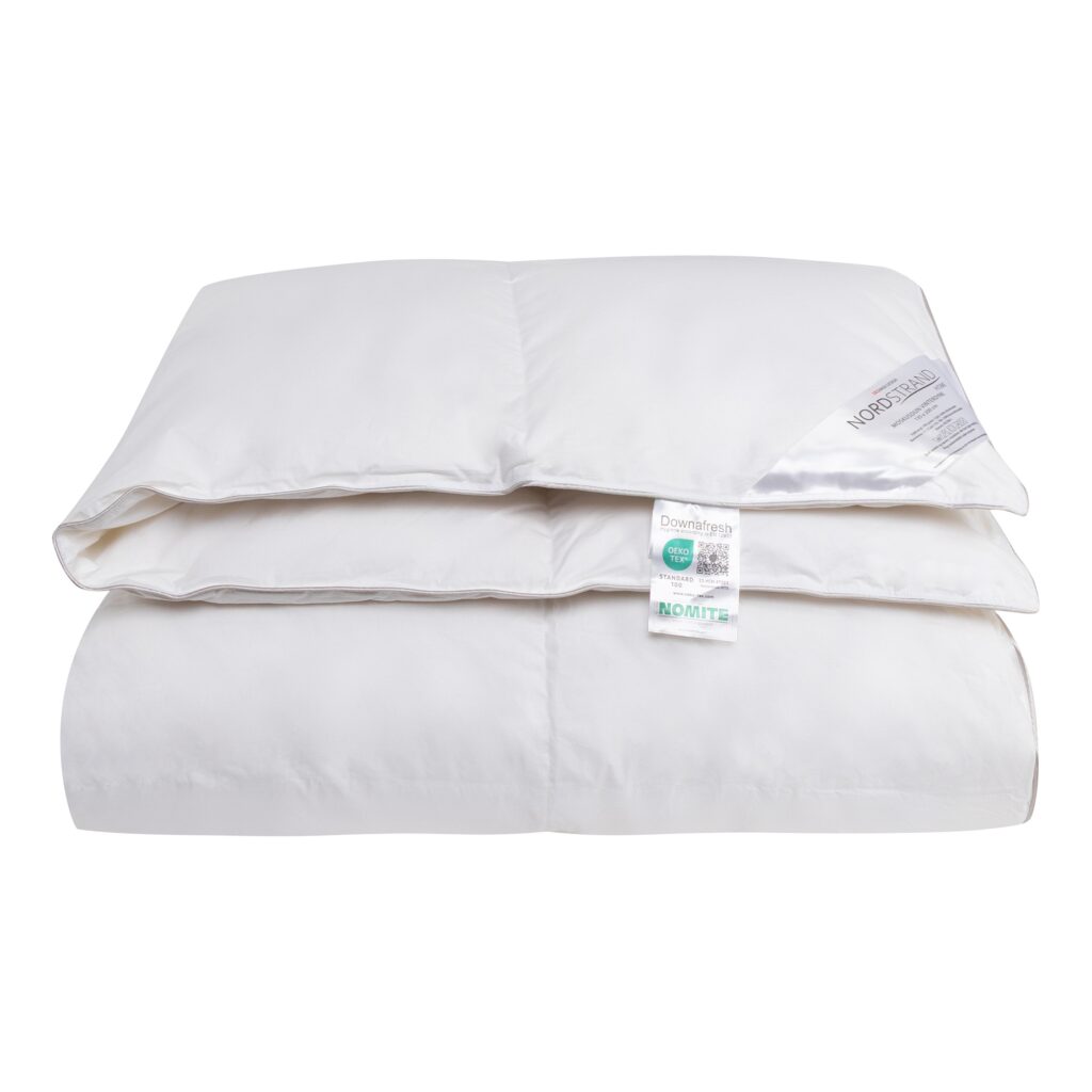 Helårsdyne - 100% moskusdun - Allergivenlig dundyne - 140x200 cm - Nordstrand Home dyne
