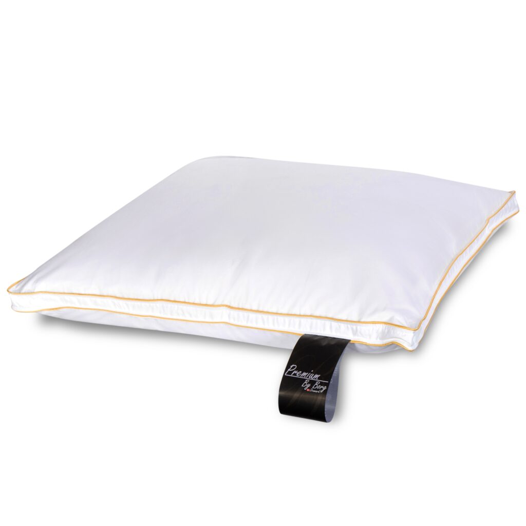 Hovedpude med moskusdun - Lav pude - 60x63 cm - 3 lags dunpude - Premium By Borg