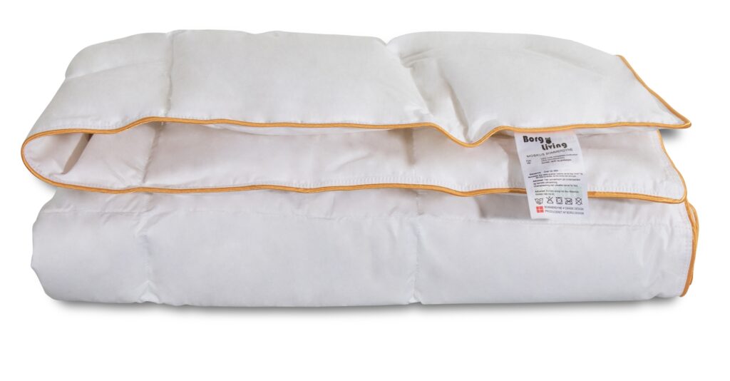 Junior sommerdyne - Let og sval dyne - 100 % moskusdun - 100x140 cm - Borg Living