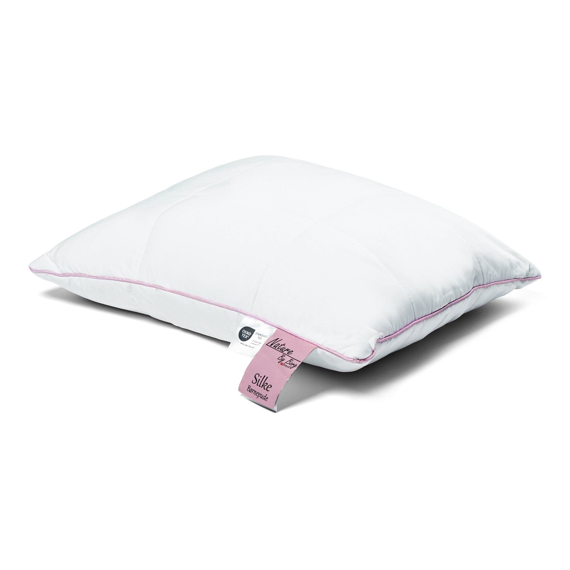 Juniorpude - Silkepude med 100% Blødt bambusvår - 40x45 cm - Kvalitets hovedpude - Nature By Borg Juniorpude - Silkepude med 100% Blødt bambusvår - 40x45 cm - Kvalitets hovedpude - Nature By Borg