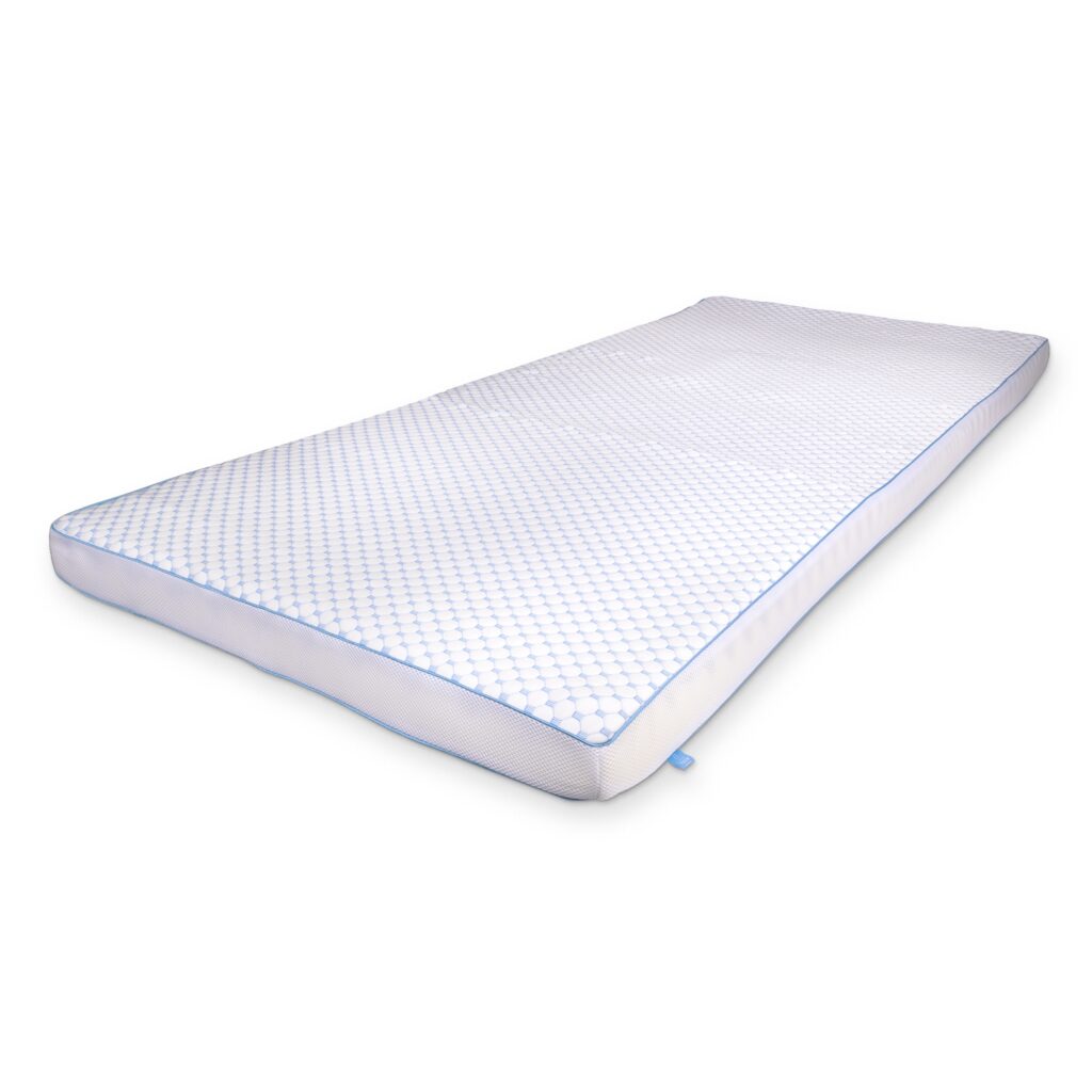 Kølende topmadras - 120x200 cm - 7 zoner - Luksus memoryskum topmadras 8 cm høj - SLEEP TECH By Borg
