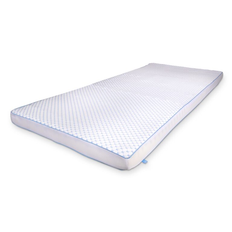 Kølende topmadras - 120x200 cm - 7 zoner - Luksus memoryskum topmadras 8 cm høj - SLEEP TECH By Borg