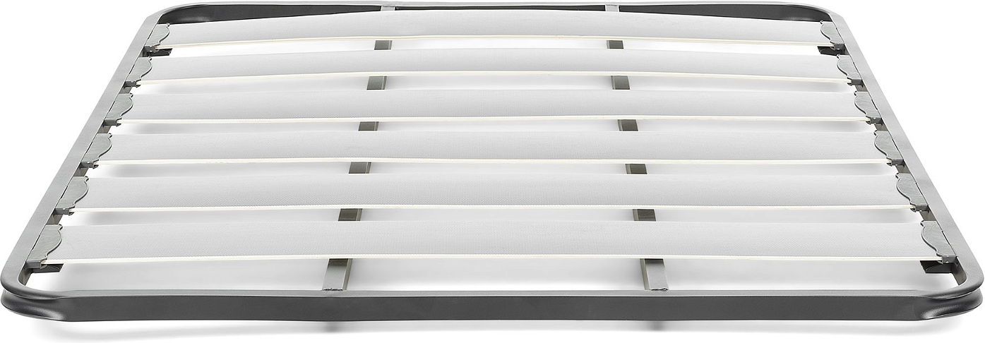 LaForma2FLA20271501902Ftrimmed2FLA2027150190_primaerbillede.png Talo sengeramme i grå metal – 150x190 cm, pulverlakeret stål