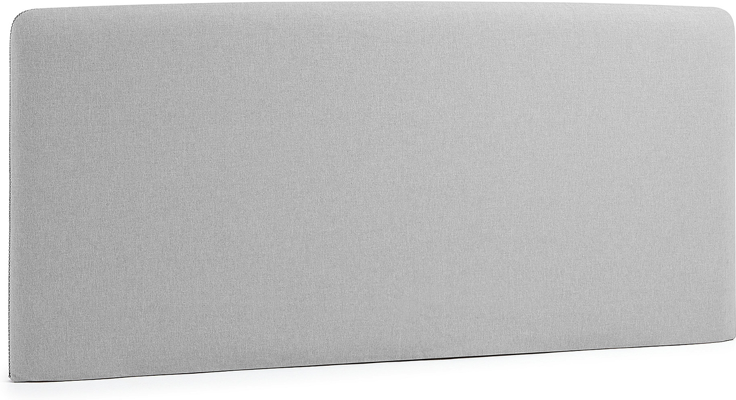 LaForma2FLAD041VA032Ftrimmed2FLAD041VA03_primaerbillede.png Dyla sengegavl i gråt stof – H76 x B168 cm, polstret