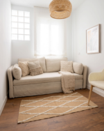 Tanit Sovesofa i Lys Beige Stof - H70x210x100 cm