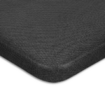 Under sengebund i sort 3D-stof – 150x190 cm