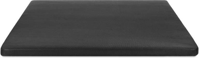 Under sengebund i sort 3D-stof – 150x190 cm