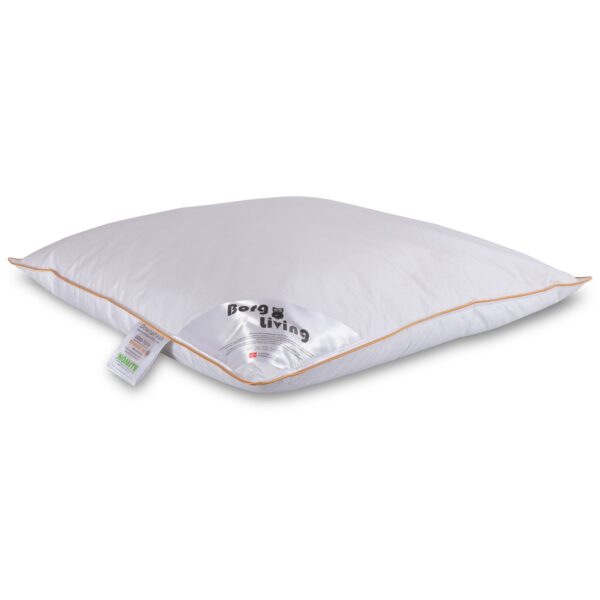 Lav gåseduns hovedpude - Hovedpude med gåsedun - 60x63 cm - 3 kammer pude - Borg Living