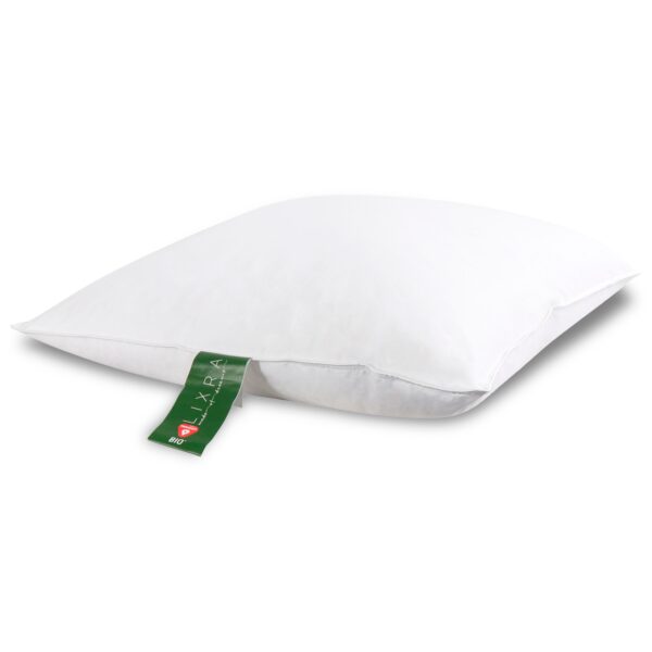 Lixra Primaloft Bio hovedpude - Høj pude - Allergivenlig dunfiber pude - 60x63 cm - Lixra Primaloft Bio