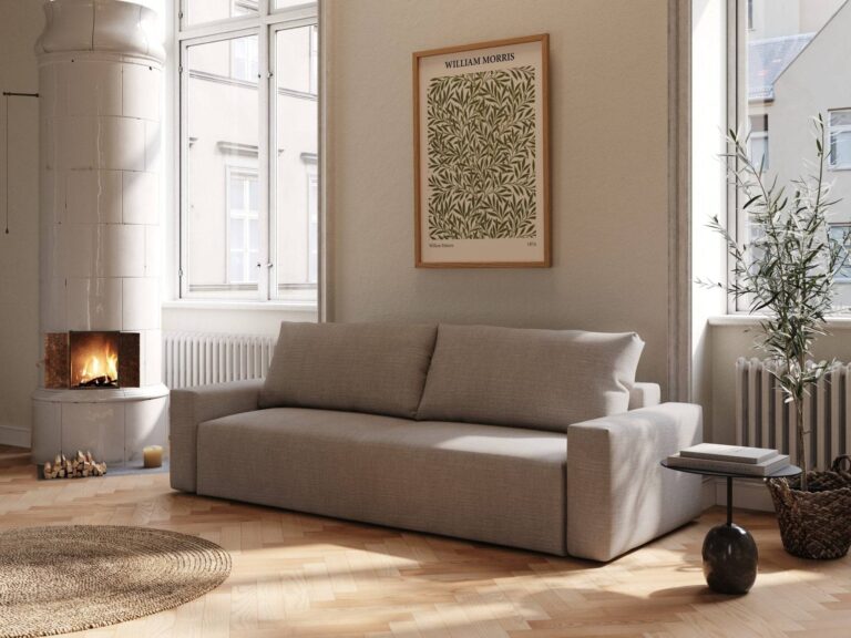 Mara Sovesofa 145x200 cm - Latte - Nordic Dream