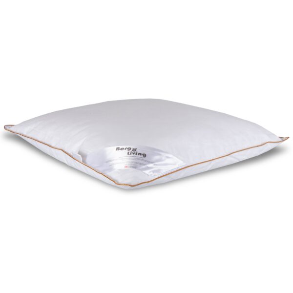 Moskusdun hovedpude - Lav - 60x63 cm - 3 kamre hovedpude - Borg Living