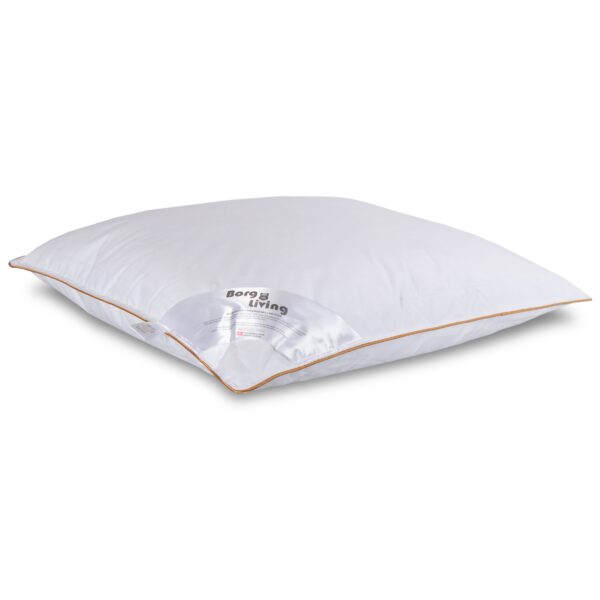 Moskusdun hovedpude - Mellem - 3 kammer hovedpude - 60x63 cm - Borg Living