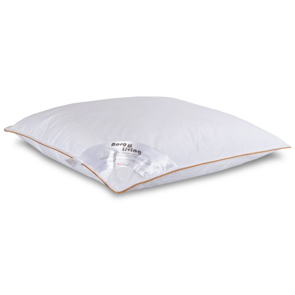 Moskusdun hovedpude - Mellem - 50x70 cm - 3 kamre hovedpude - Borg Living