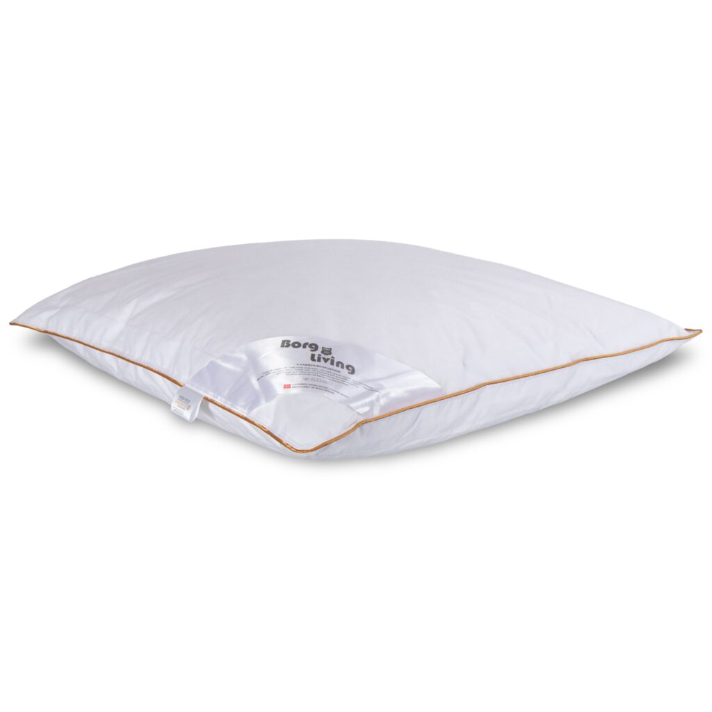 Moskusdun hovedpude - mellem - 60x63 cm - 3 kamre hovedpude - Borg Living - Dream