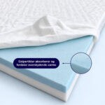 NapPremium Topmadras med memory foam og gel fra The Nap