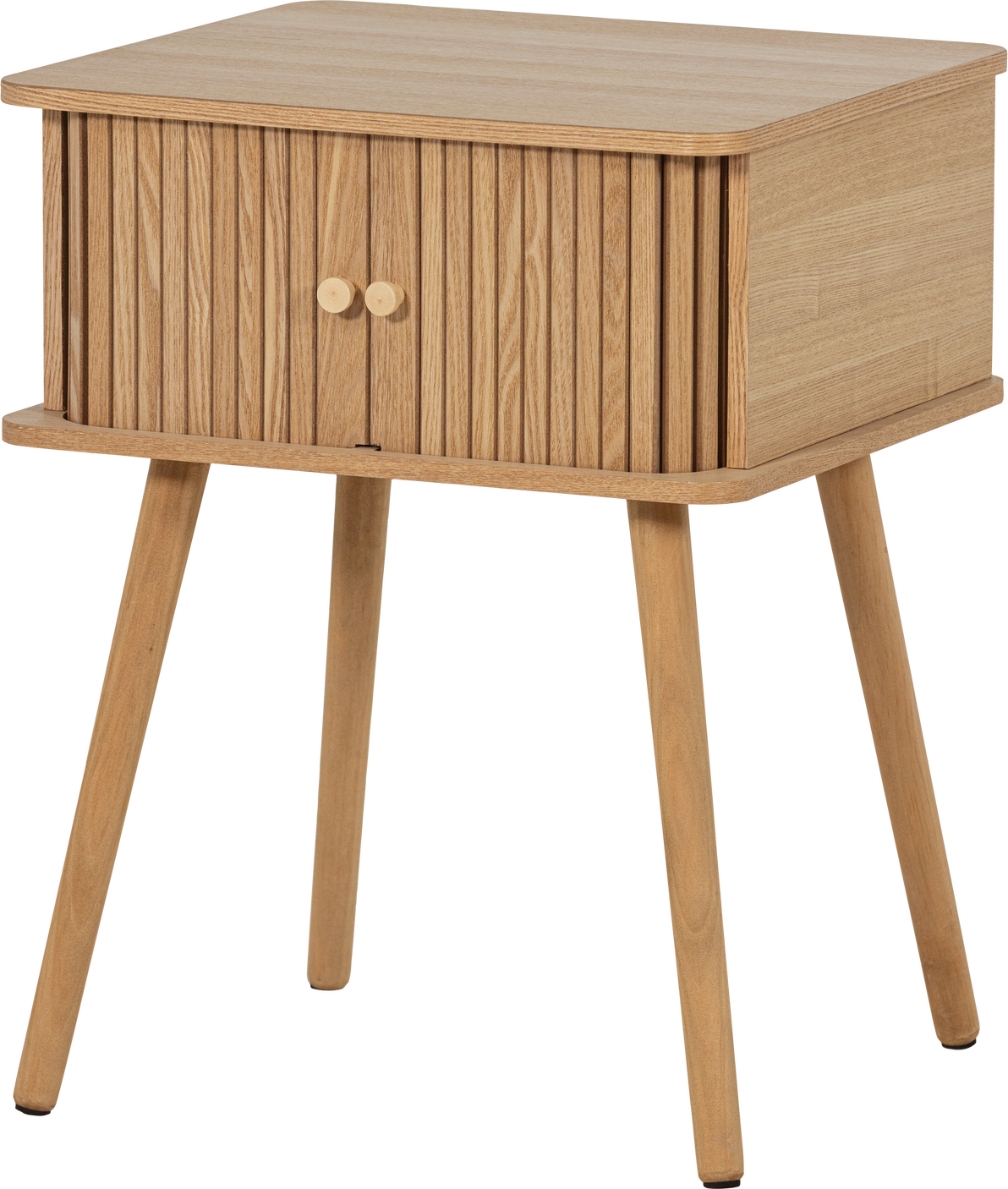 Natbord/sengebord WOOOD Collection natur i MDF og slebet fyrretræ H58xB45xD40 cm, FSC-cert. Natbord/sengebord WOOOD Collection natur i MDF og slebet fyrretræ H58xB45xD40 cm, FSC-cert.