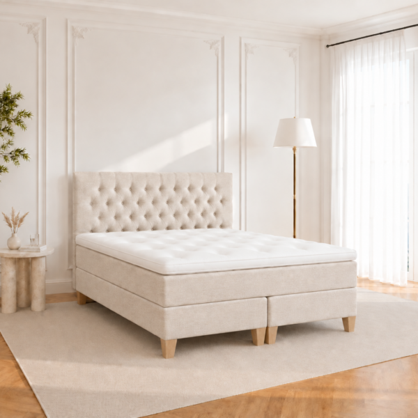 Nysted Kontinentalseng - 200x200 - Lys sand