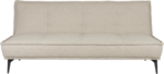 Cielke Sovesofa i Lysegrå Polyester - 90x184 cm