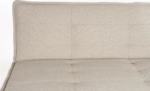Cielke Sovesofa i Lysegrå Polyester - 90x184 cm