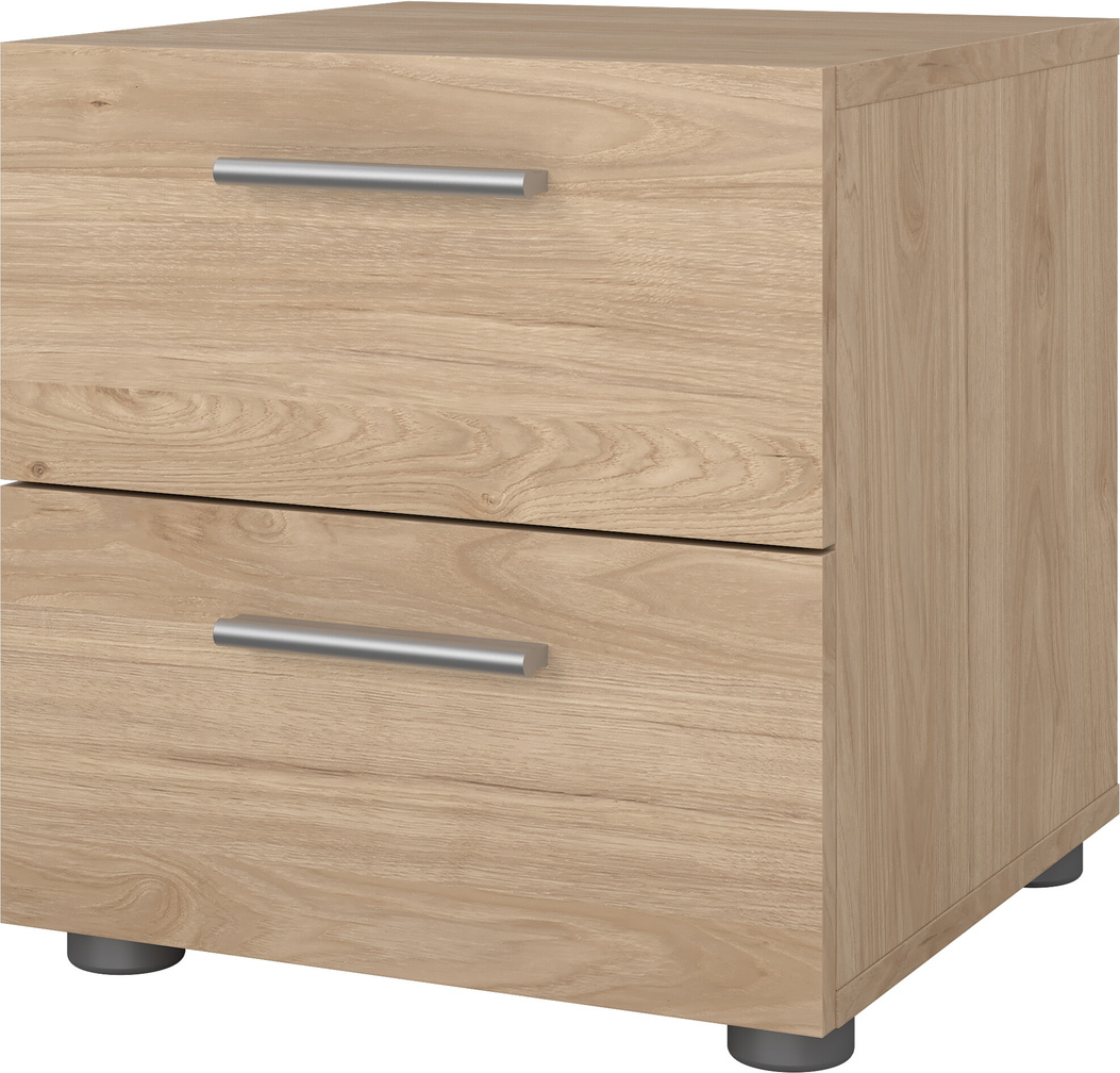 Sengebord Vesterholm Pepe natbord, Jackson Hickory, 2 skuffer, FSC, H42 x B40 x D40 cm Sengebord Vesterholm Pepe natbord, Jackson Hickory, 2 skuffer, FSC, H42 x B40 x D40 cm
