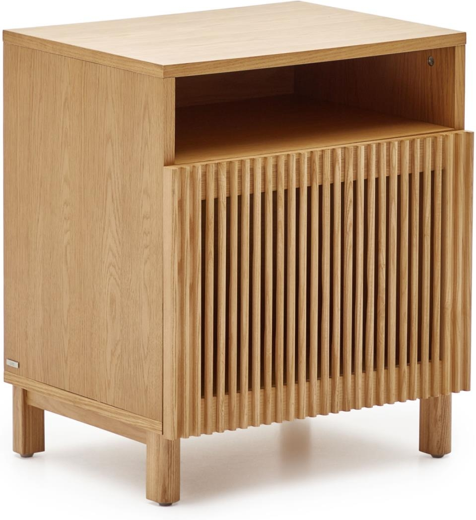 Sengebord/natbord Kave Home Beyla natur askefiner 62x42x53 cm Sengebord/natbord Kave Home Beyla natur askefiner 62x42x53 cm