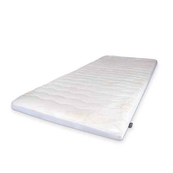 Topmadras 7 zoner 140x200 cm - Højde på 7 cm - Antibakterielt betræk med aloe vera - Memoryskum top madras By Borg