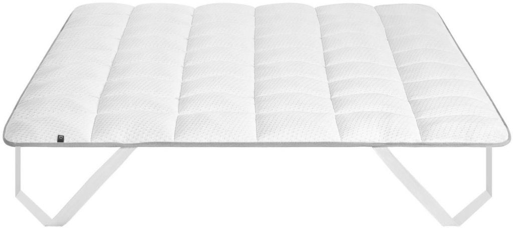 Topmadras Kave Home Freya 160x200 cm memoryskum-akrylfibre hvid antibakteriel hypoallergen