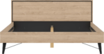 Askø Sengeramme 180x200 cm – Jackson Hickory, uden Lamelbund