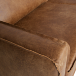 Rodeo Daybed i Cognac Ecoleather - Venstrevendt, 203 cm