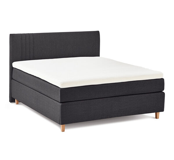 ZensiZone Premium kontinentalseng 160x200 inkl. topmadras - Antracit