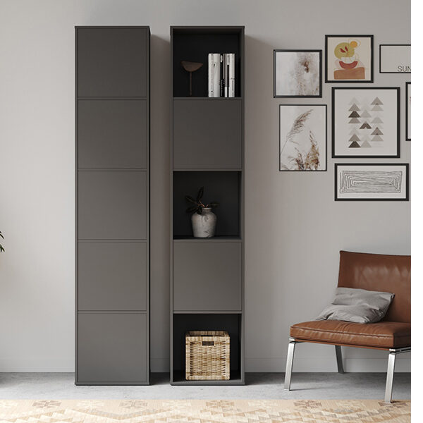 Cube Reol 200x46x45 cm - Fleksibel Opbevaringsreol i 88 Farvevalg