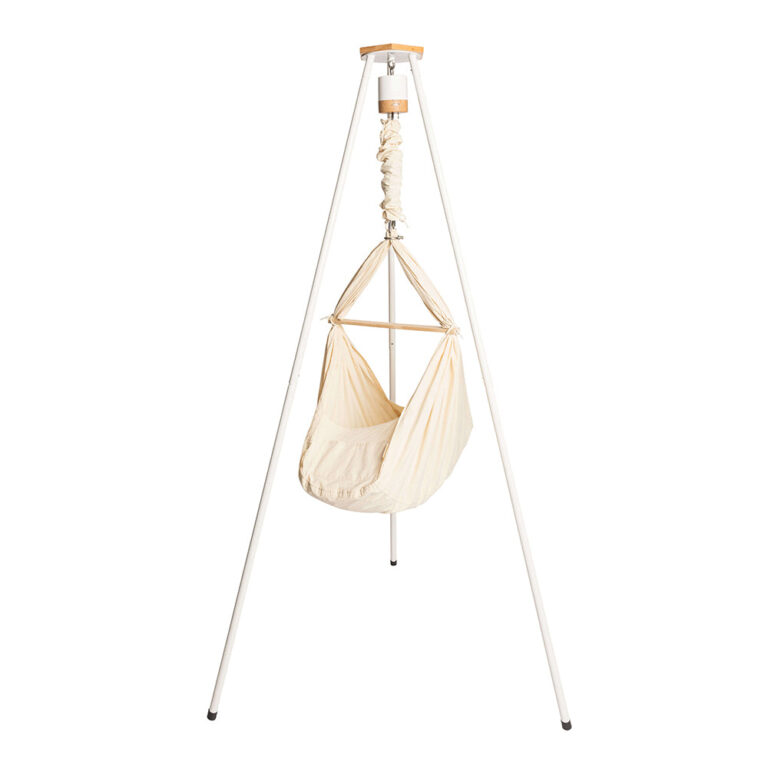 BABYNOHR - Slyngevugge - Hvid - Nature White - Babynohr.dk