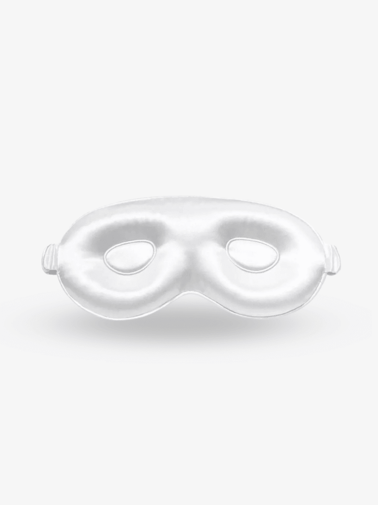Vincent Sovemaske (100% Mulberry Silke) White