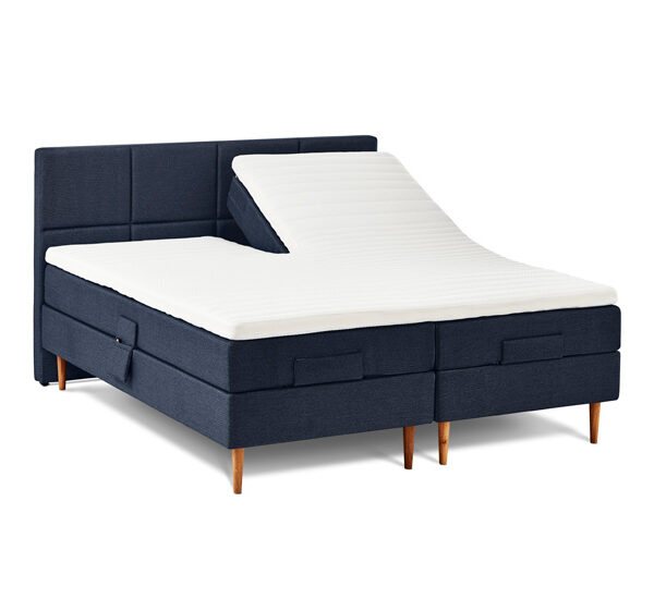 ZensiZone Classic elevationsseng 160x200 inkl. topmadras - Blå